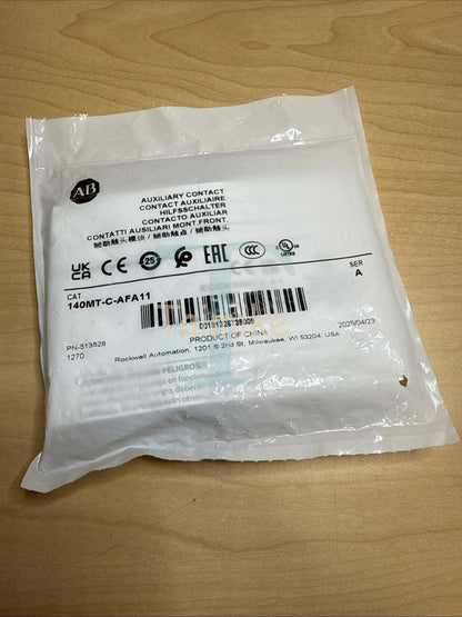 ! Allen Bradley AB 140MT-C-AFA11 Auxiliary Contact PN-513828