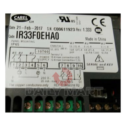CAREL IR33F0EHA0 Temperature Controller