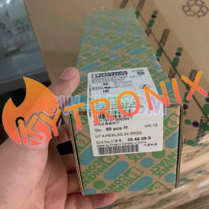 50PCS For Phoenix Contact 3046090 UT 4-HESILED 24 (5X20) fuse terminal