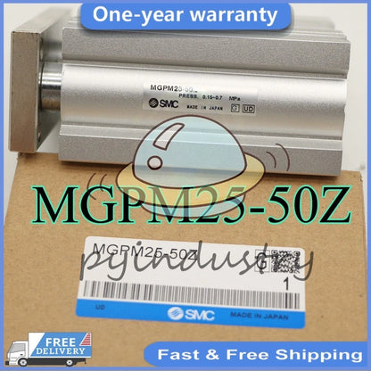 MGPM25-50Z SMC Compact Guide Cylinder 1pcs /RS Reliable Fsat shipping