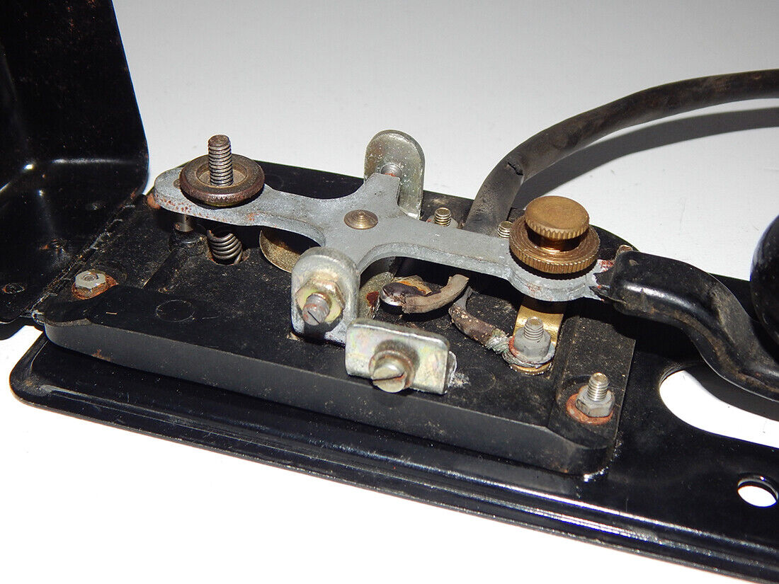 used  Military Morse Code Telegraph Key