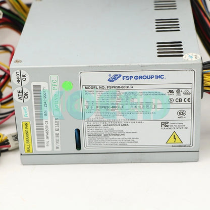 & Tested FSP FSP650-80GLC Power Supply 650W