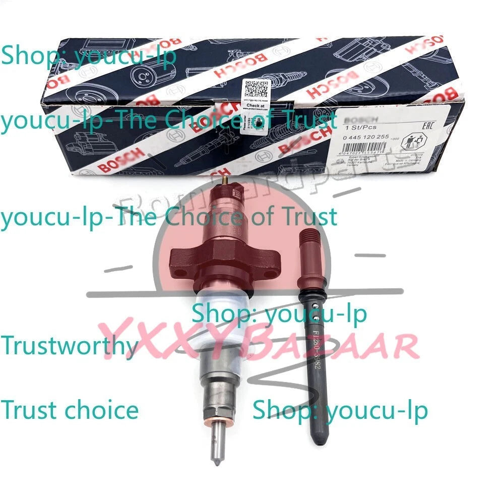6X Fuel Injector 0445120255 Fits For 2003-2004 Dodge Ram2500 3500 Cummins 5.9L