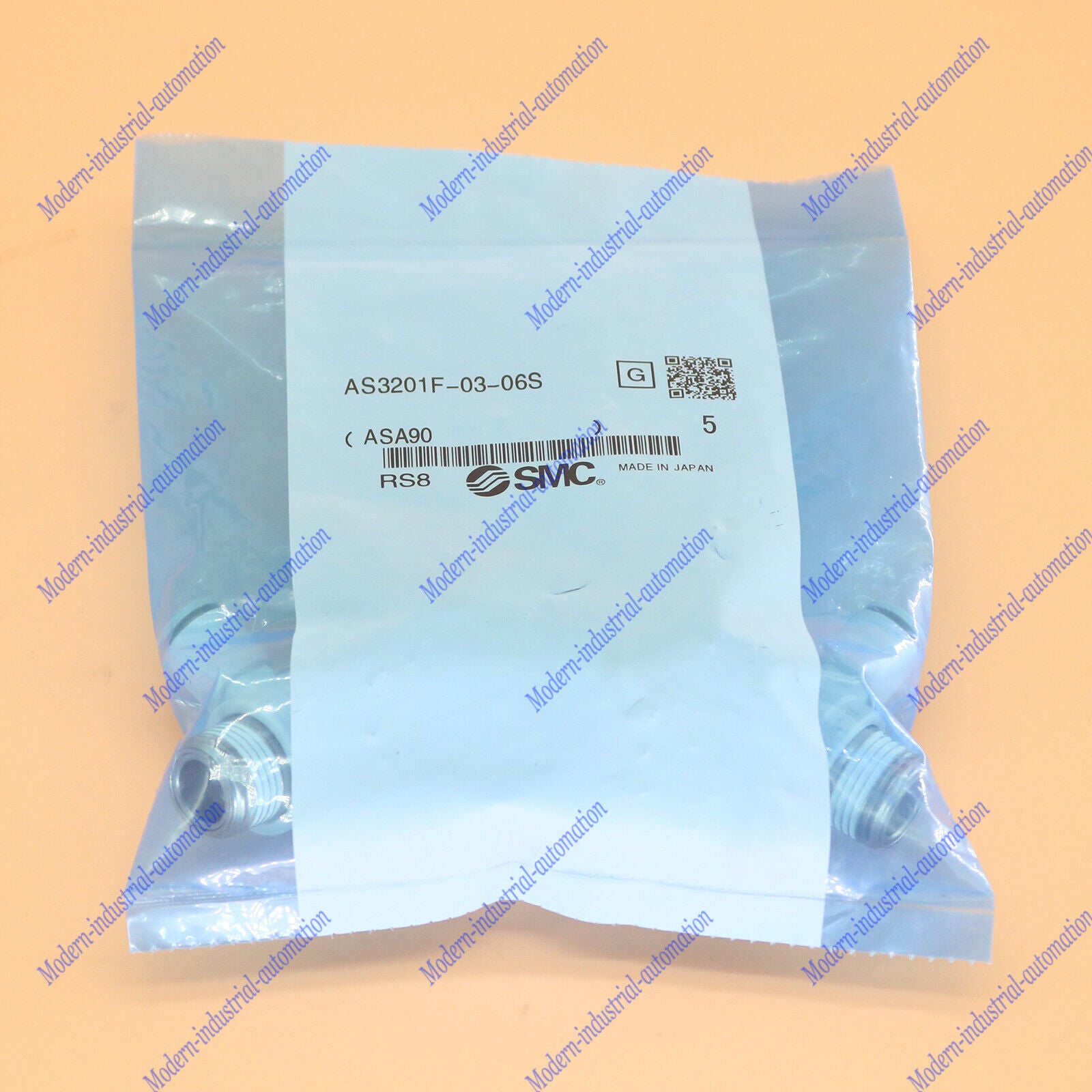 new 5pcs SMC AS3201F-03-06S AS3201F0306S Fittings spot stock - SMC