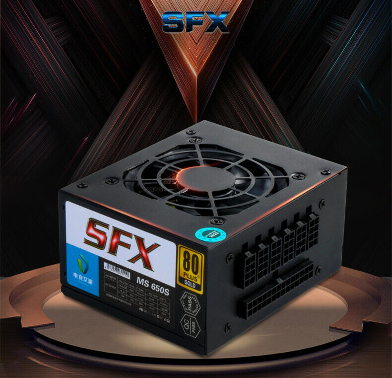 new MS-650S gold medal full module 650W SFX itx chassis silent power supply - HONEYWELL
