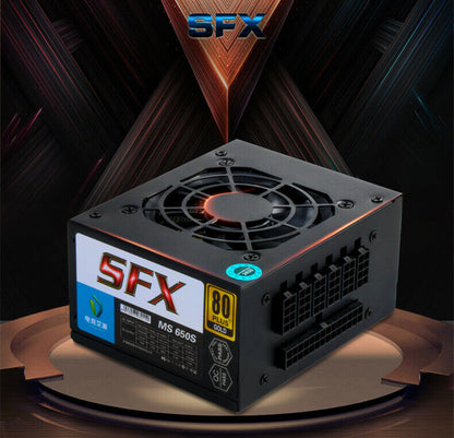 new MS-650S gold medal full module 650W SFX itx chassis silent power supply - HONEYWELL