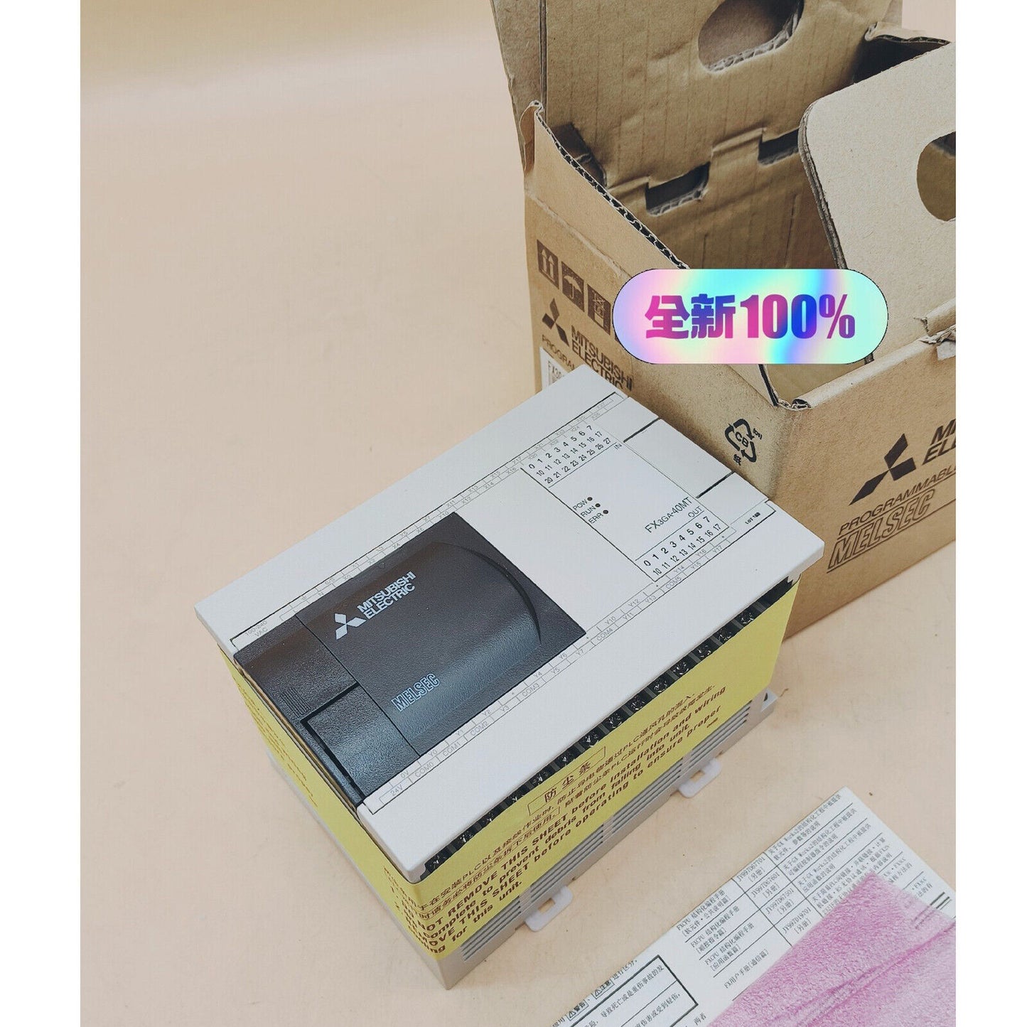 new 1PC  Mitsubishi IN BOX PLC MODULE FX3GA-40MT-CM ONE year Mitsubishi