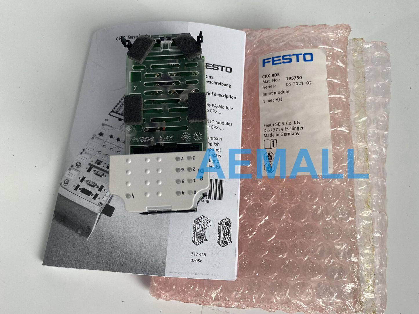 1pcs Festo CPX-8DE 195750 Input Module