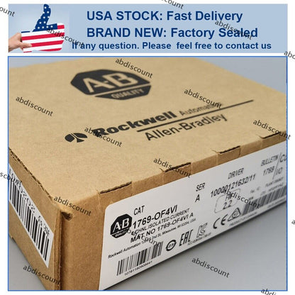 Allen-Bradley CompactLogix 1769-OF4VI Voltage Module 4 Pt New Sealed - ALLEN-BRADLEY