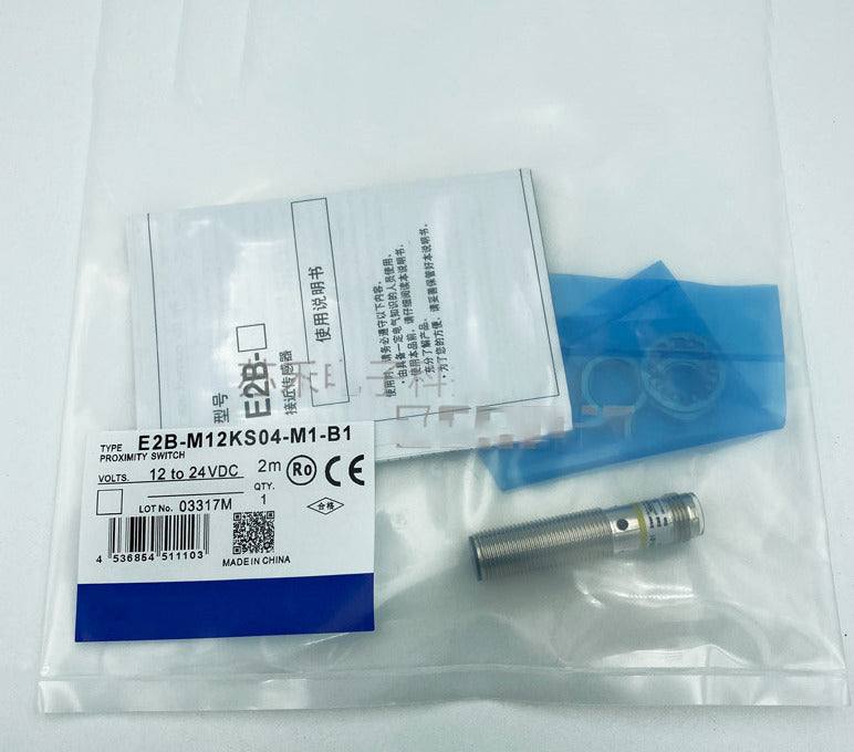 new 1PC For Omron E2B-M12KS04-M1-B1 E2BM12KS04M1B1 Proximity Switch - OMRON