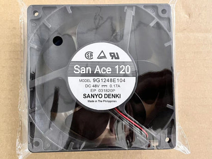 new 1PC Sanyo 12038 9g1248e104 DC48V 0.17a 12cm cooling fan