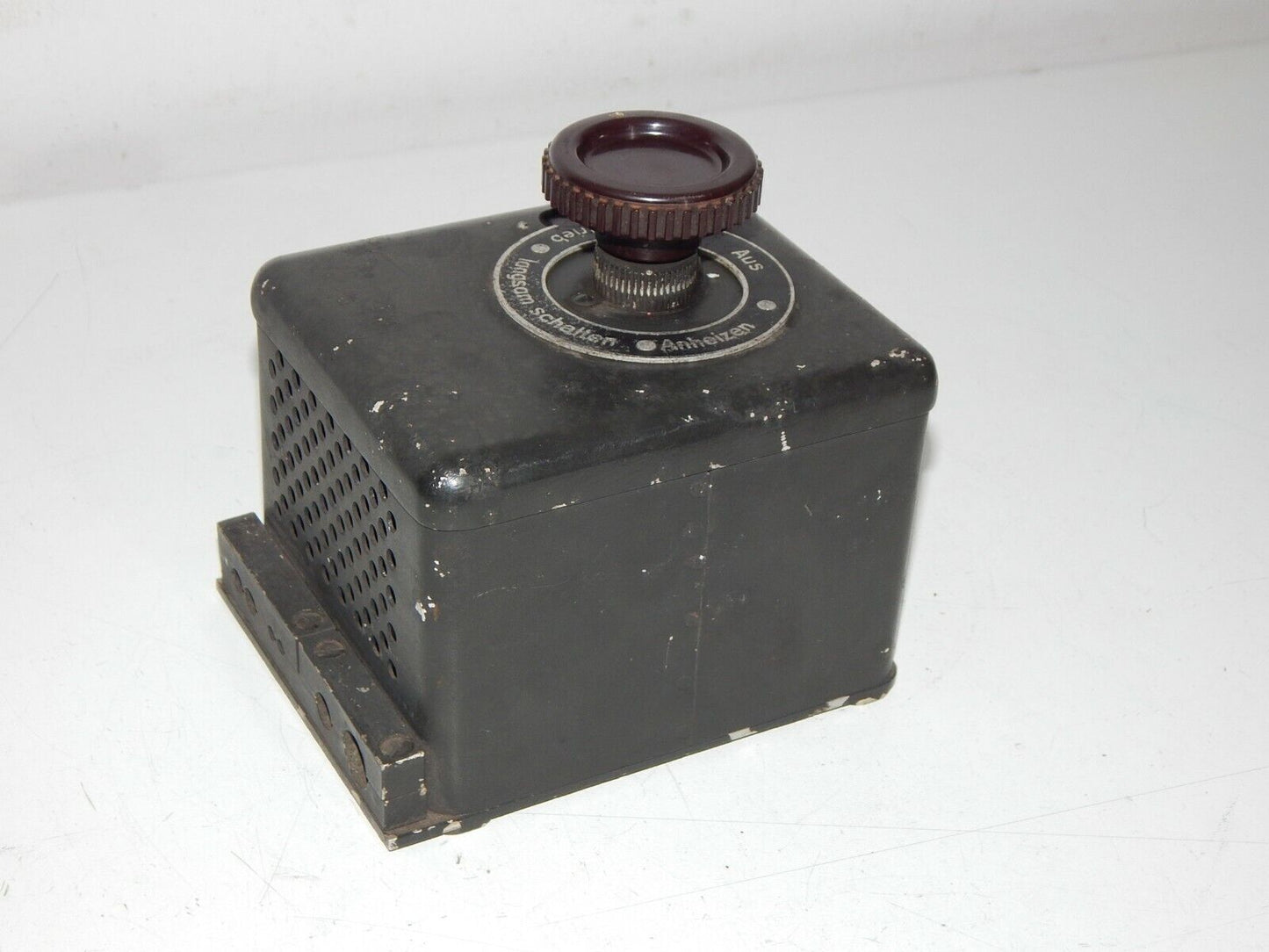 Used WW2 Bottle 27344 Switch Converter Starter Unit for Luftwaffe Aircraft - USED WWII TOOLS