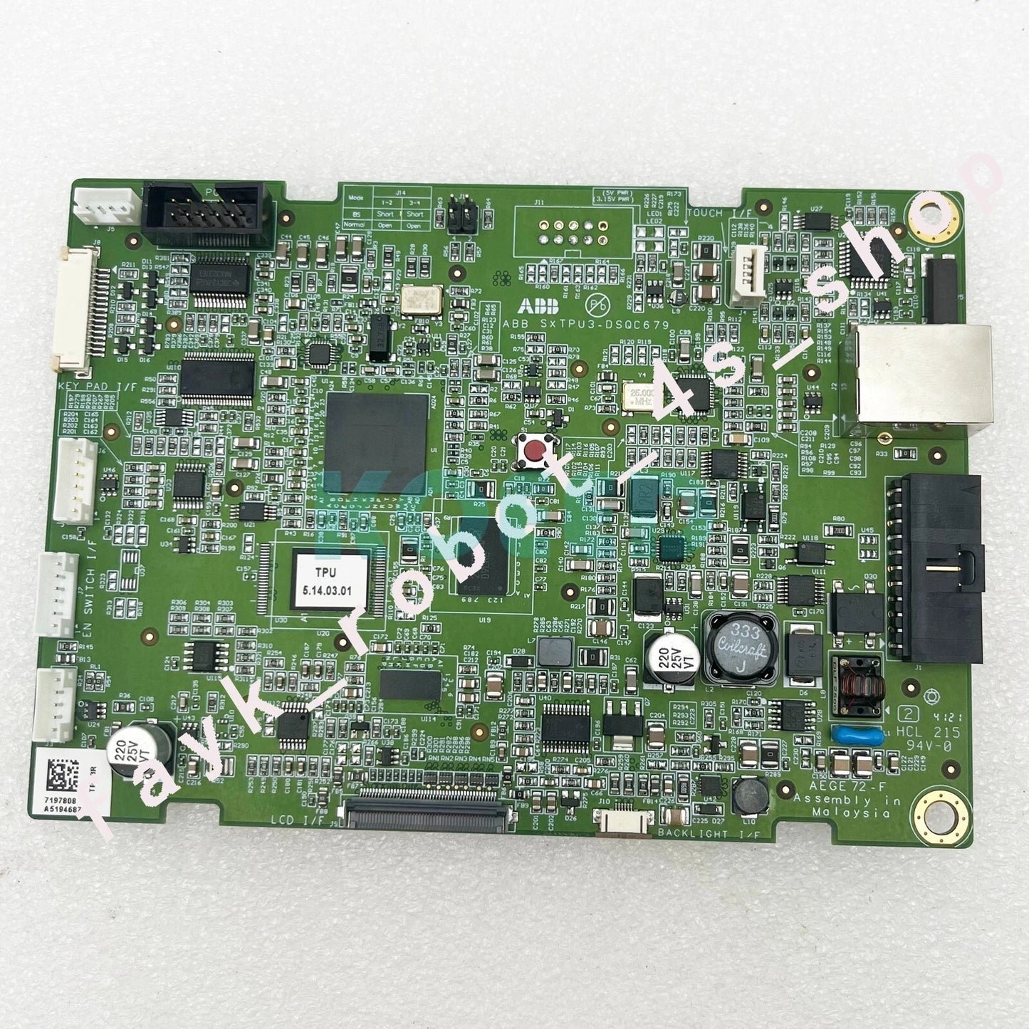 For ABB DSQC679 IRC5 teach pendant motherboard main board iPendant spare parts