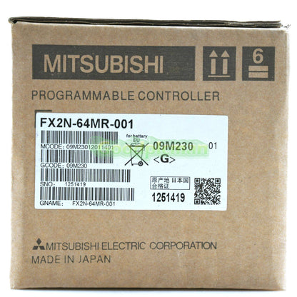 MITSUBISHI Melsec FX2N-64MR-001 PLC Module 1Pcs/