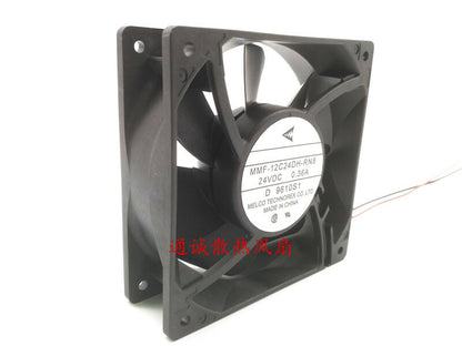 Mitsubishi MMF-12C24DS-RN8 24VDC 0.36A 12038 12cm drive cooling fan