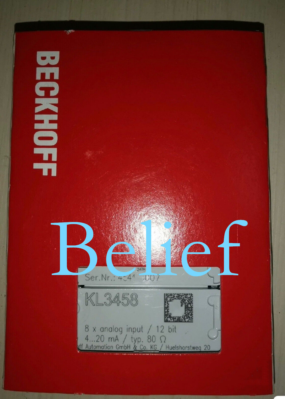 Beckhoff KL3458 module - High efficiency automation solution - BECKHOFF