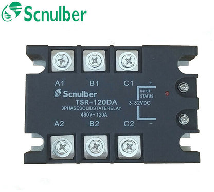 new Scnulber three-phase solid state relay TSR-120DA 480VAC 120A DC control AC - SCNULBER