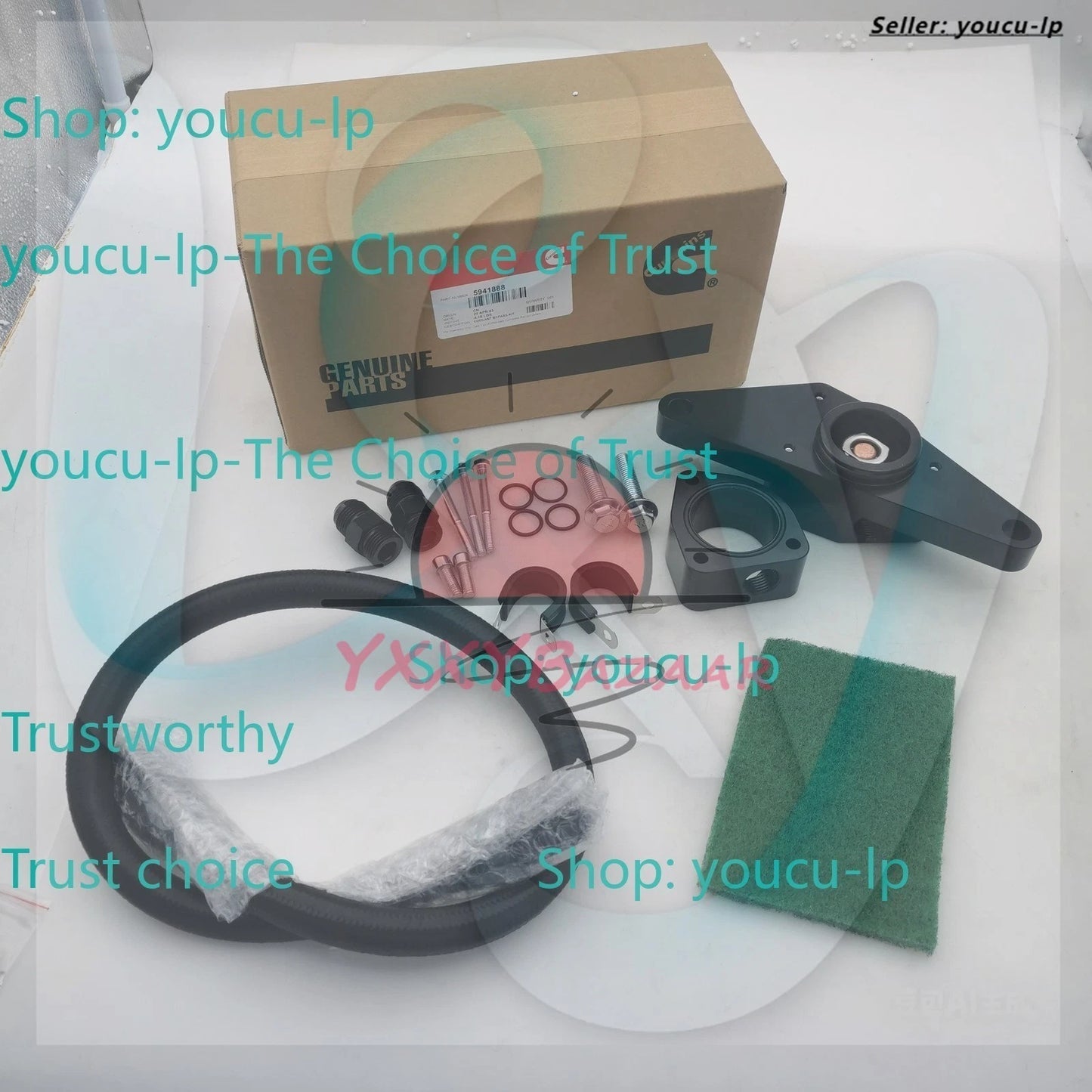 Coolant Bypass Kit for 5.9L 6.7L Cummins Dodge Ram Diesel Engines Transmissions