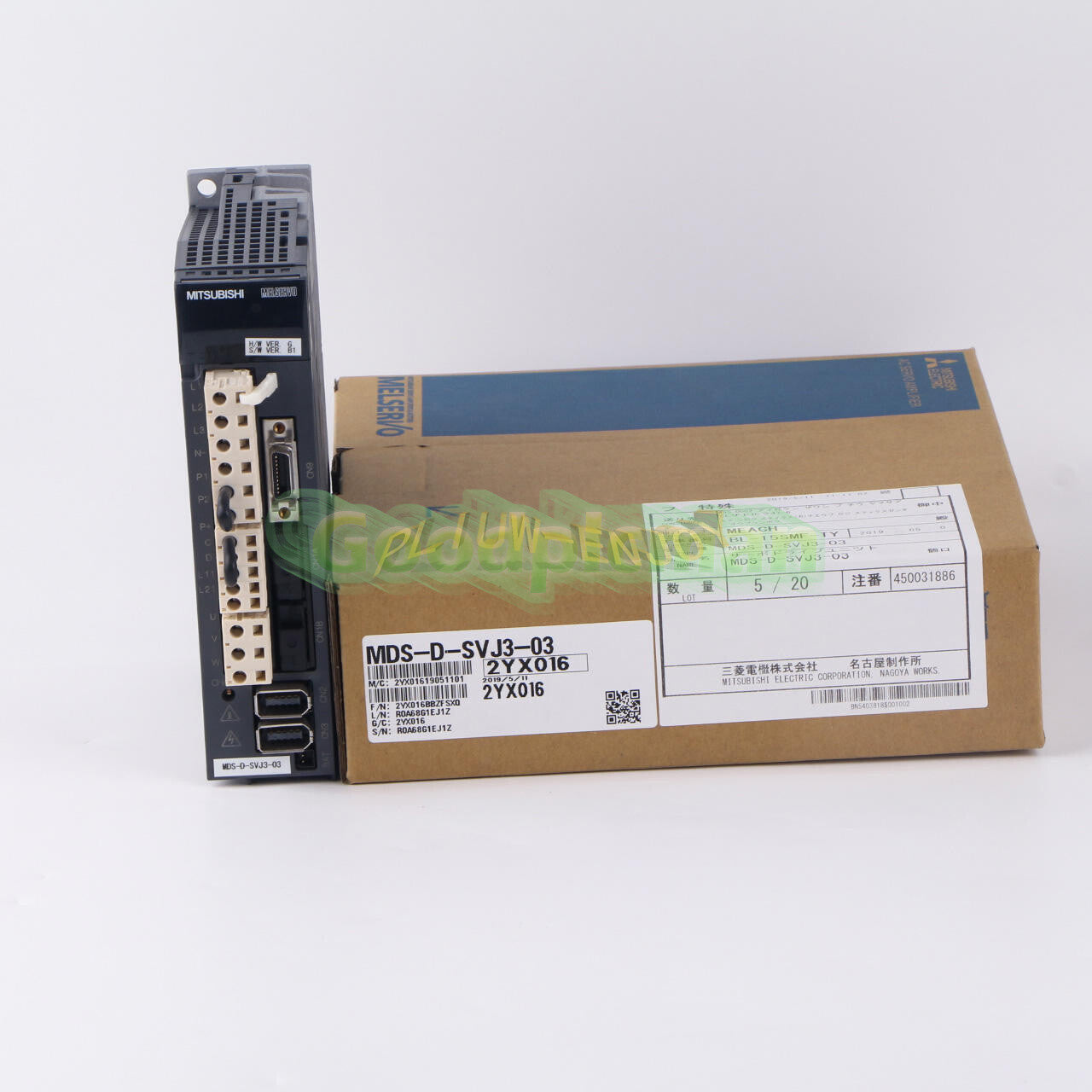1PCS Mitsubishi Servo Drive MDS-D-SVJ3-03