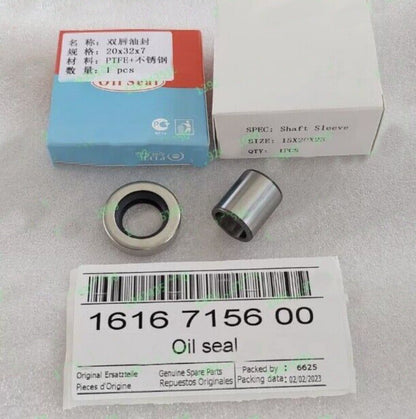 QTY:1 Fit For 1616715600 oil seal bushing fit for air compressor parts