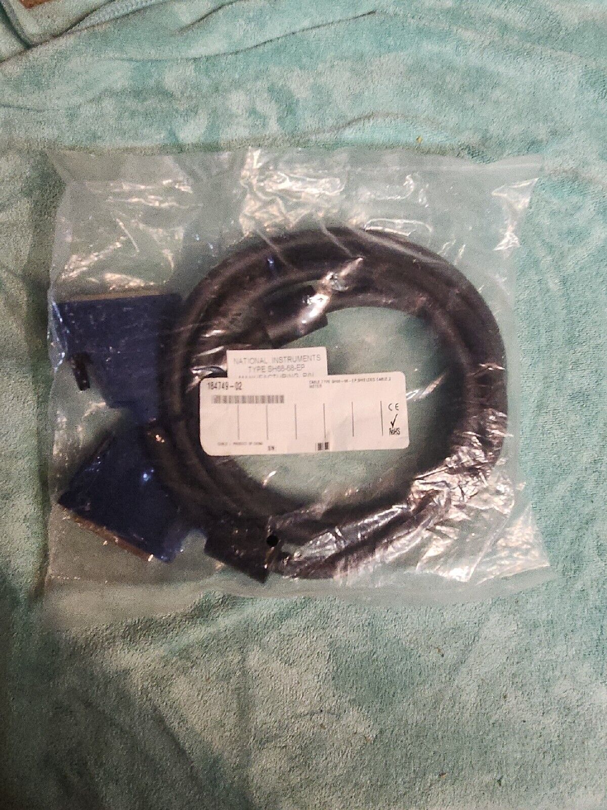 new Ni National Instruments 184749c-02 2m Shielded Connector Cable - NATIONAL INSTRUMENTS
