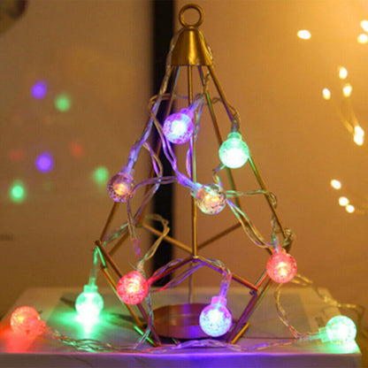 new 6 meters 40 LED USB Crystal Ball String Lights Garden Party Holiday House Decor