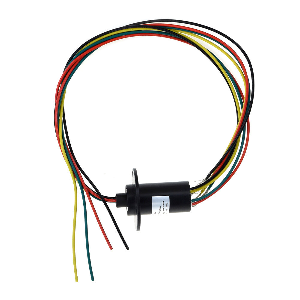 new High Current Conductive Slip Ring Electric Rotary Joint 2-12 Wires 2A-60A