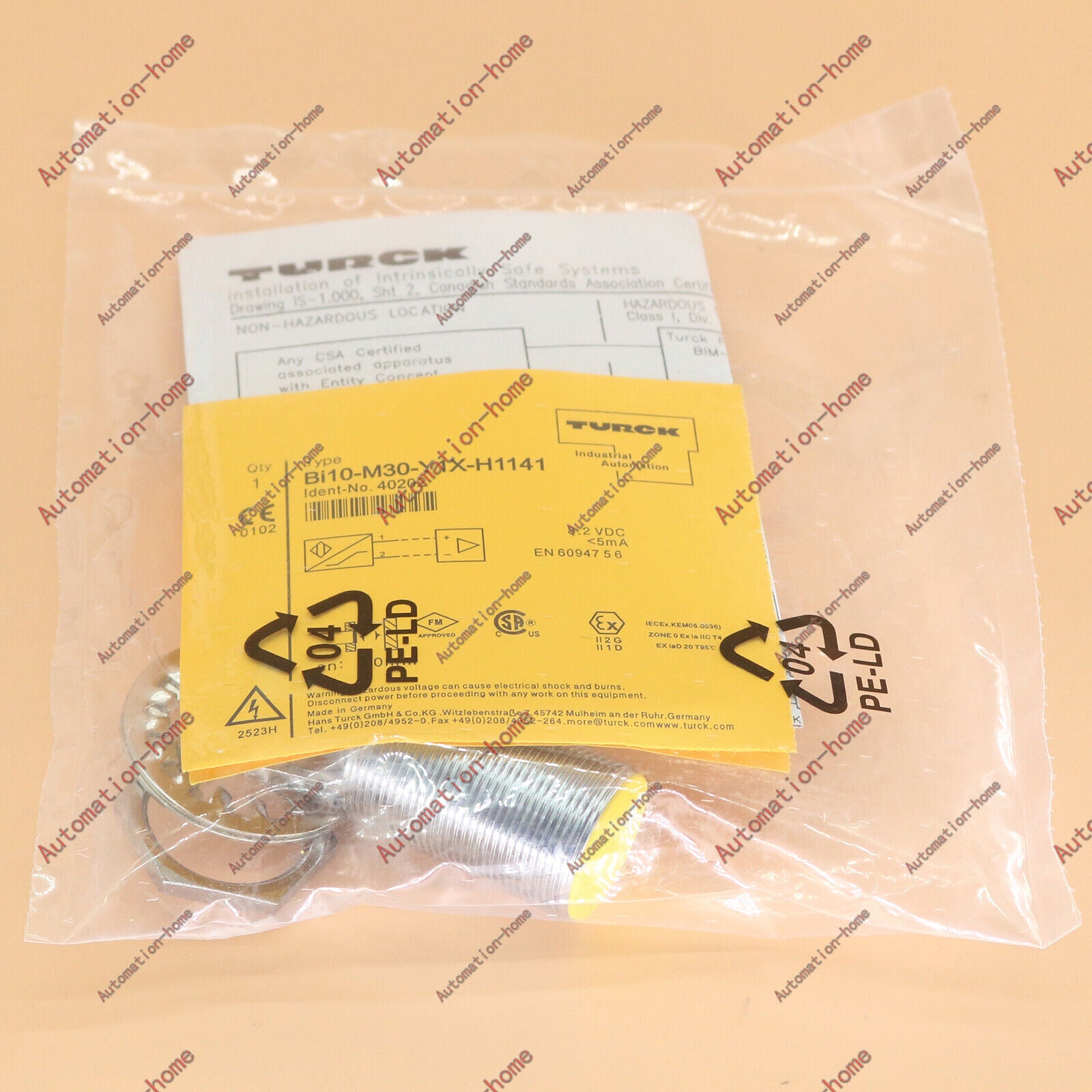 Bi10-M30-Y1X-H1141 Inductive Sensor - TURCK