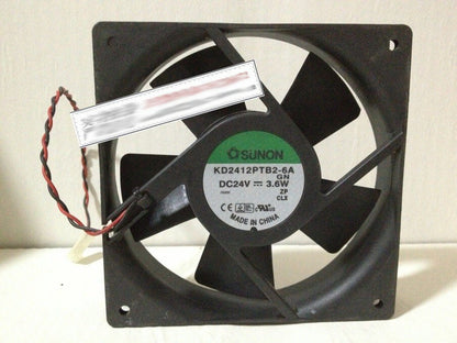 SUNON KD2412PTB2-6A 12025 24V 3.6W 12cm cooling fan