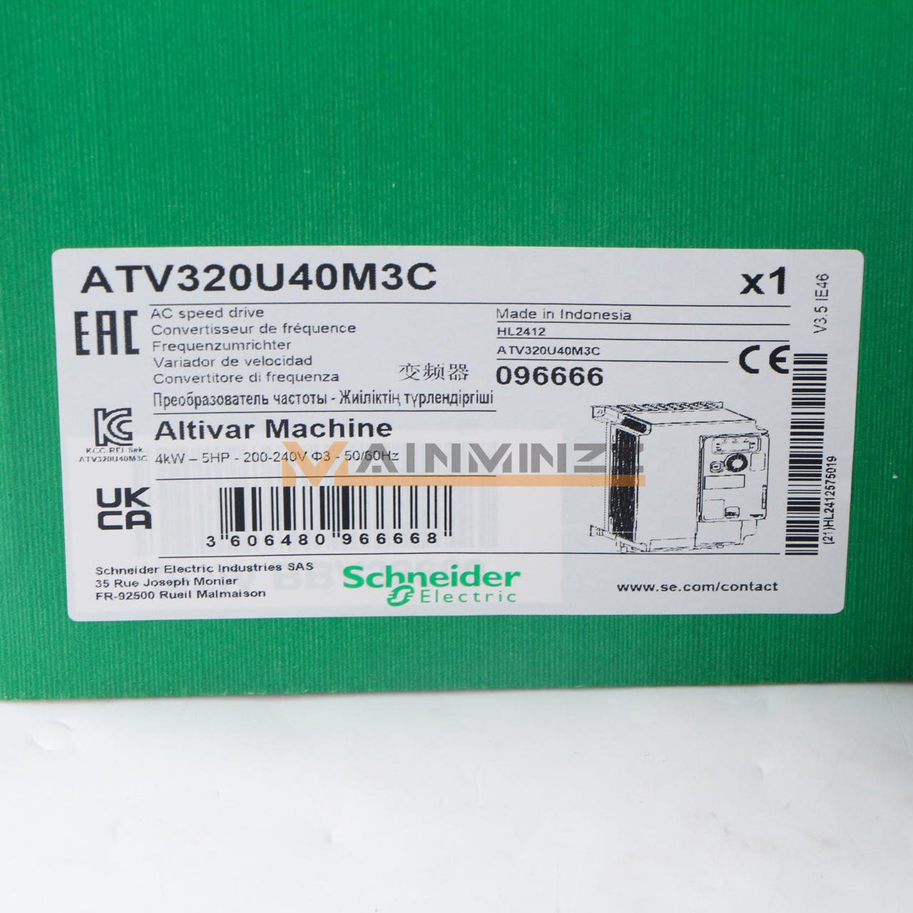 High-Efficiency ATV320U40M3C Inverter for Outdoor Adventures - ONE