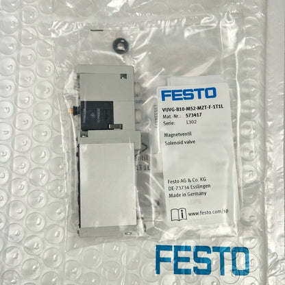 Festo VUVG-B10-M52-MZT-F-1T1L 573417 Solenoid Valve  One Free Shipping