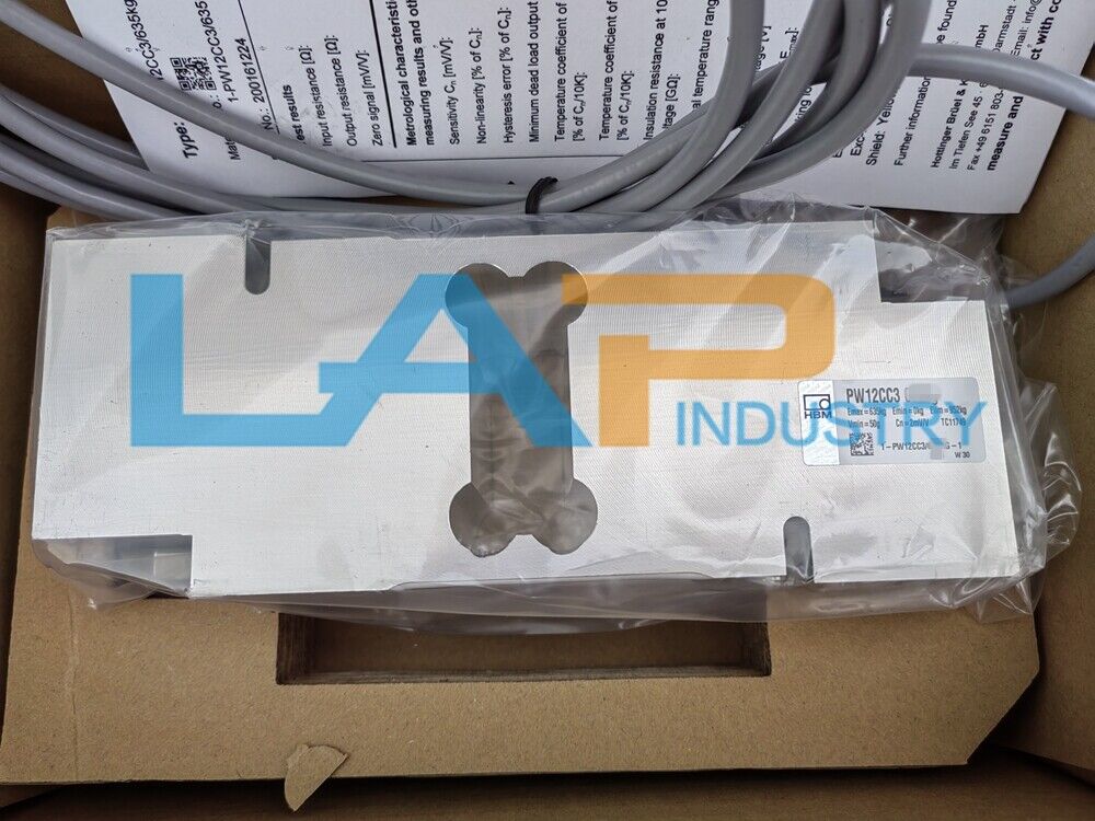 HBM Load Cell 1-PW12CC3, 75kg Capacity, High Precision Sensor - HBM