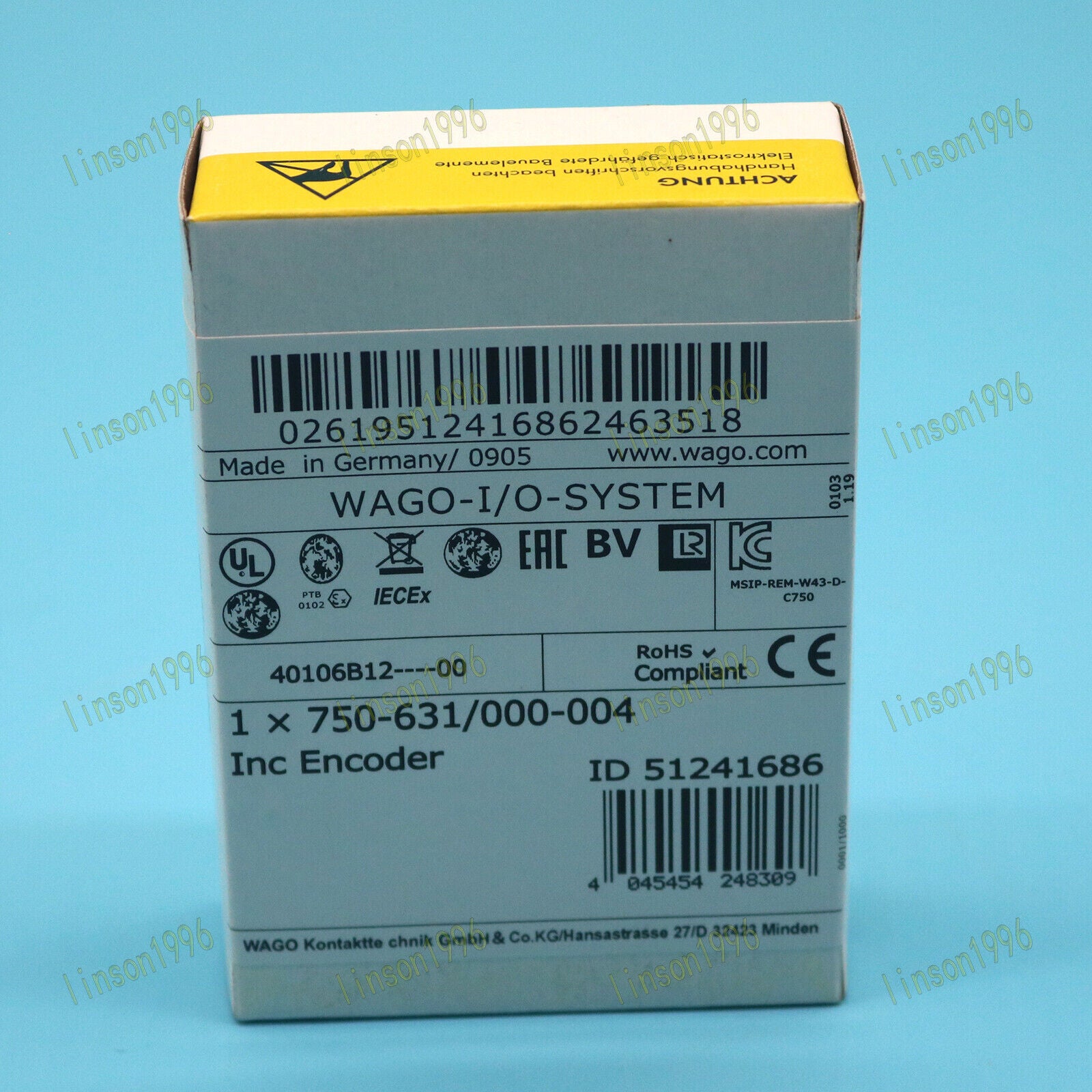 1PC WAGO Module 750-631/000-004 In Box - WAGO