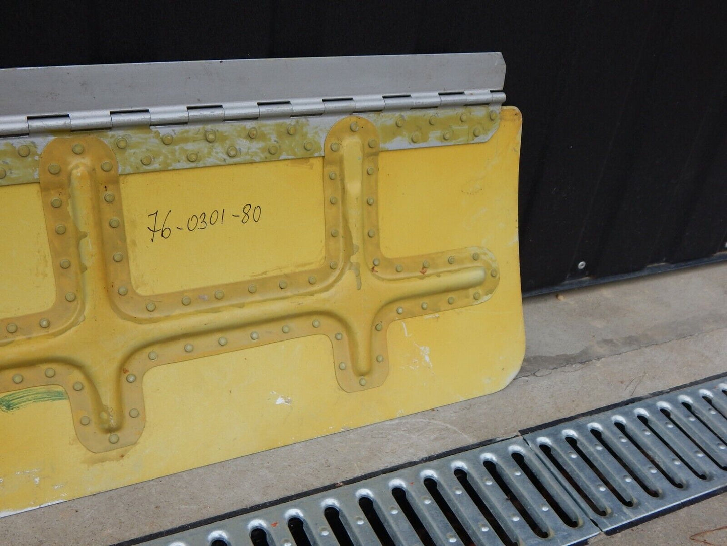 used MiG-21 Russian Military Aircraft Part Panel Fuselage Plate Mig Su - KOEED