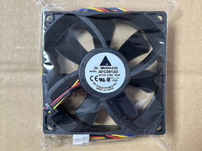 new DELTA Delta AFC0912D 12V 0.46A 9225 9CM 4-wire chassis double ball fan
