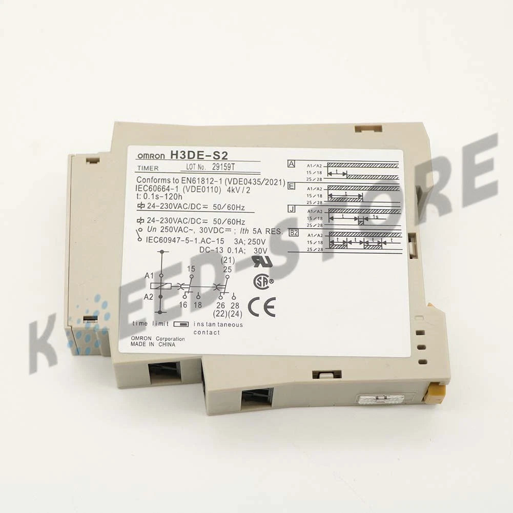 1PCS Omron H3DE-S2 Time Relay Free Shipping H3DES2