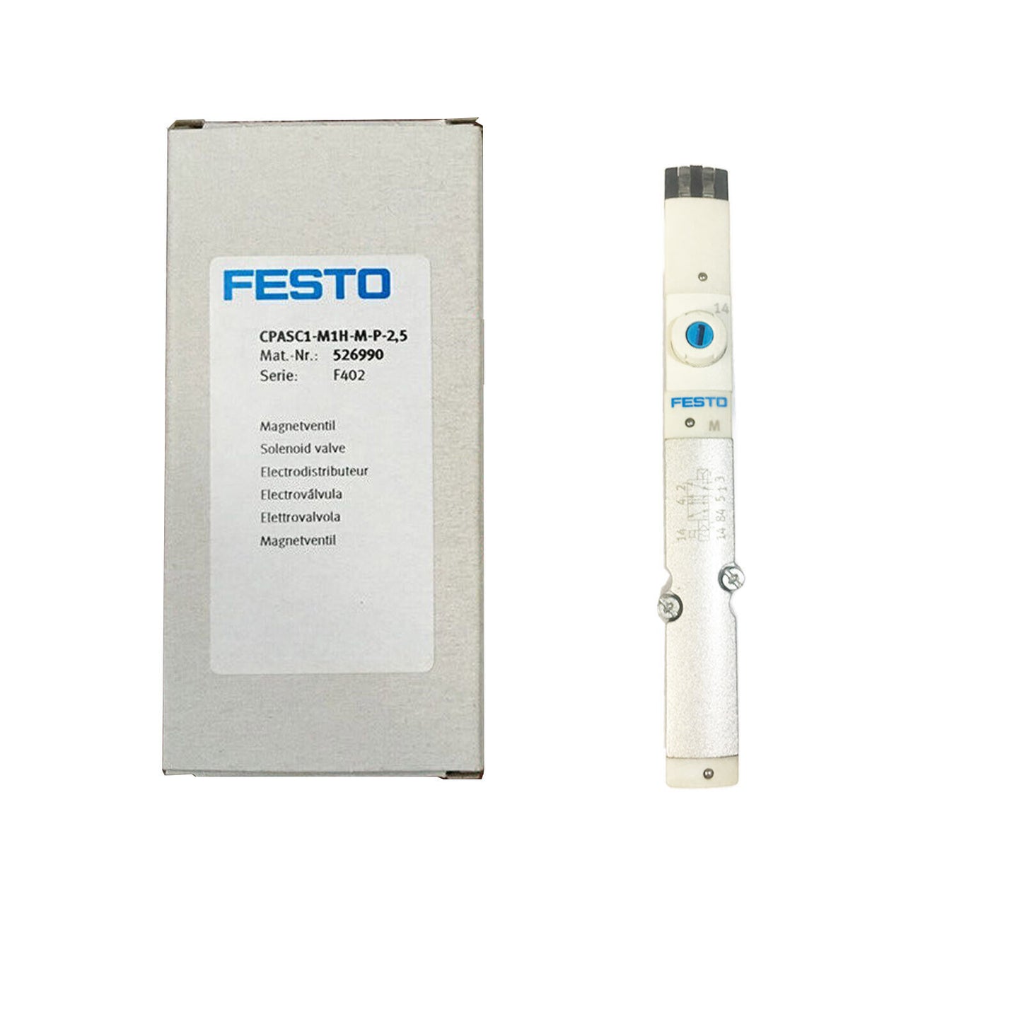 Festo CPASC1-M1H-M-P-2.5 526990 Solenoid Valve - FESTO
