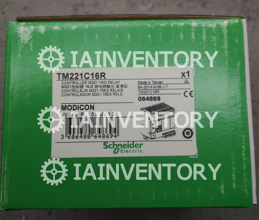 1PC New Schneider TM221C16R Programmable Controller - SCHNEIDER