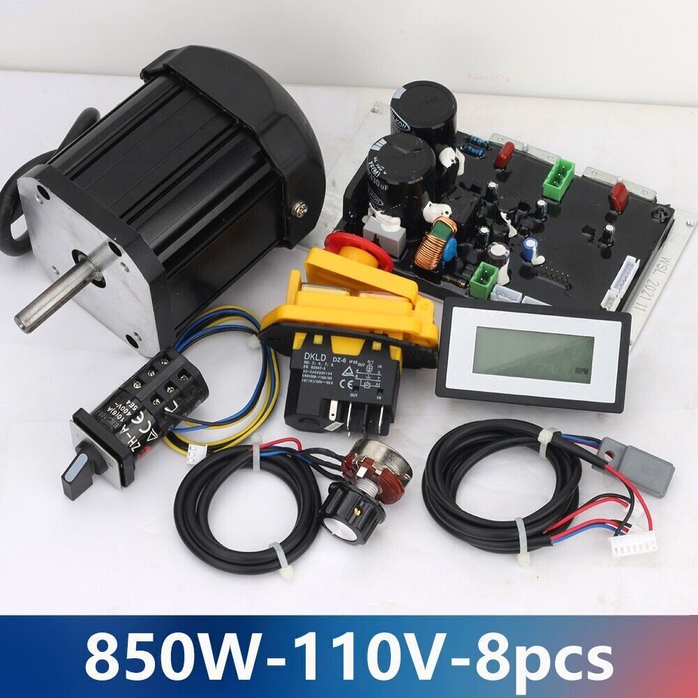 new 850W 110V Brushless DC Lathe Motor Kit/Main Control Board Power Board 8pcs