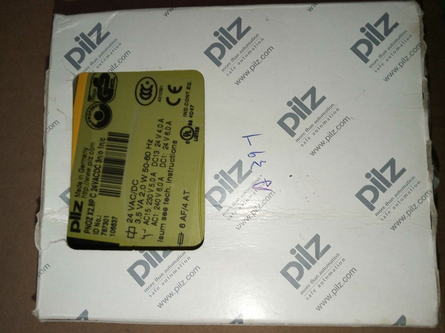 new 1pc PNOZ X2.8PC 787301 PILZ - PNOZ