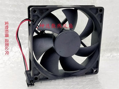 SJ SD240925BU DC24V 0.24A 9CM 2-Wire Inverter Cooling Fan