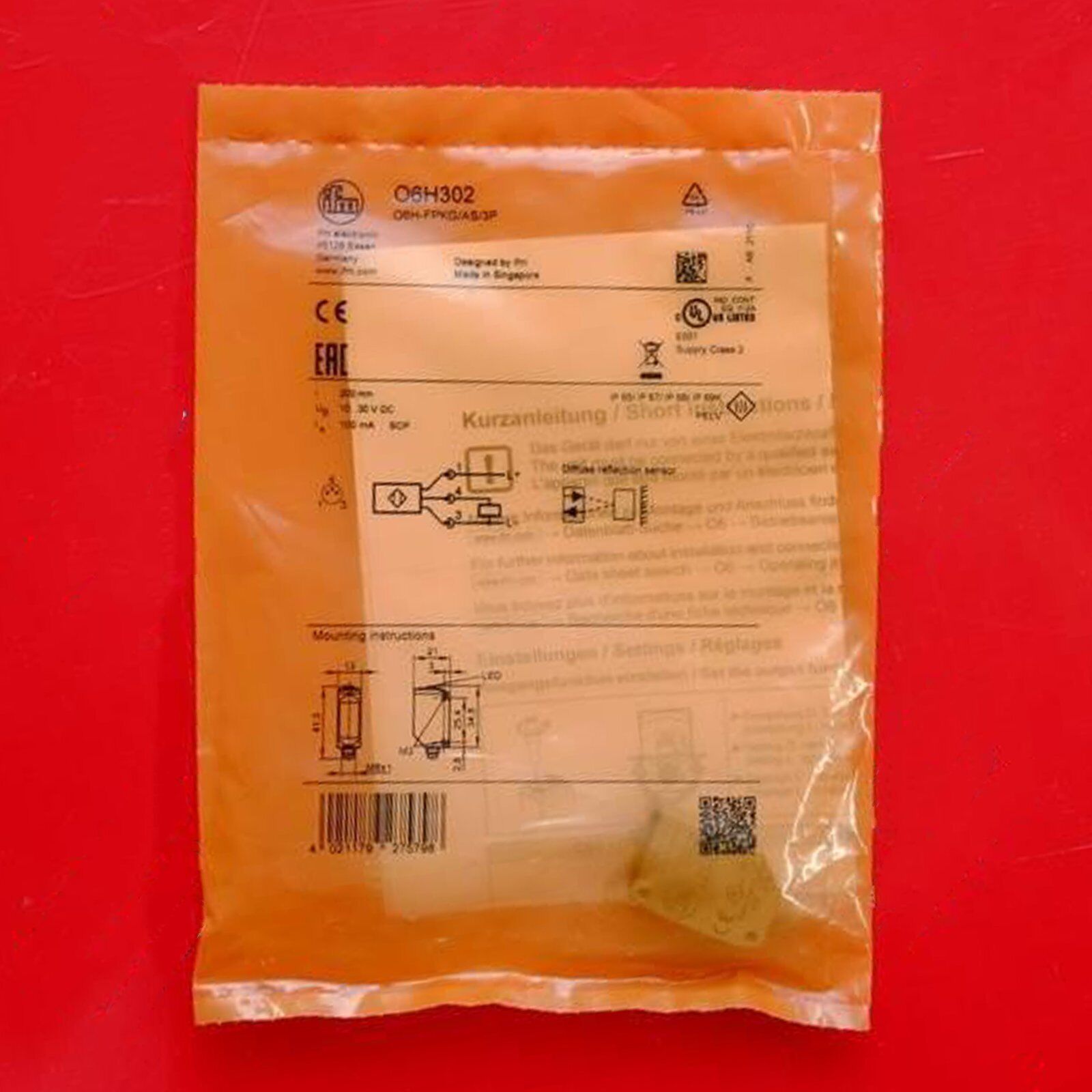 IFM Photoelectric Sensor 06H302 - IFM