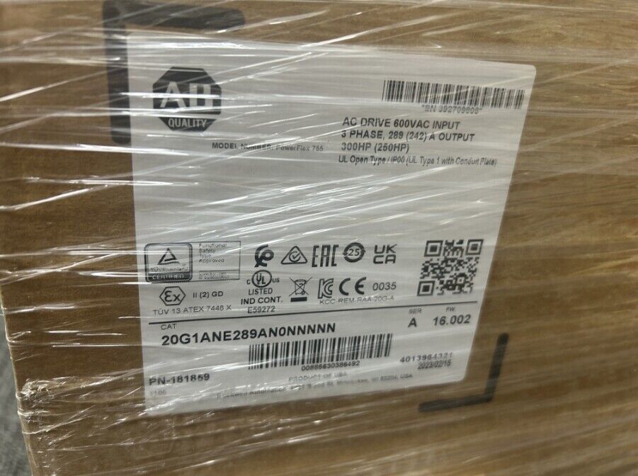 Allen Bradley PowerFlex PN-181859 Band NEW 20A 1800W 1800V 60Hz 1800VA 1800W - ALLEN BRADLEY