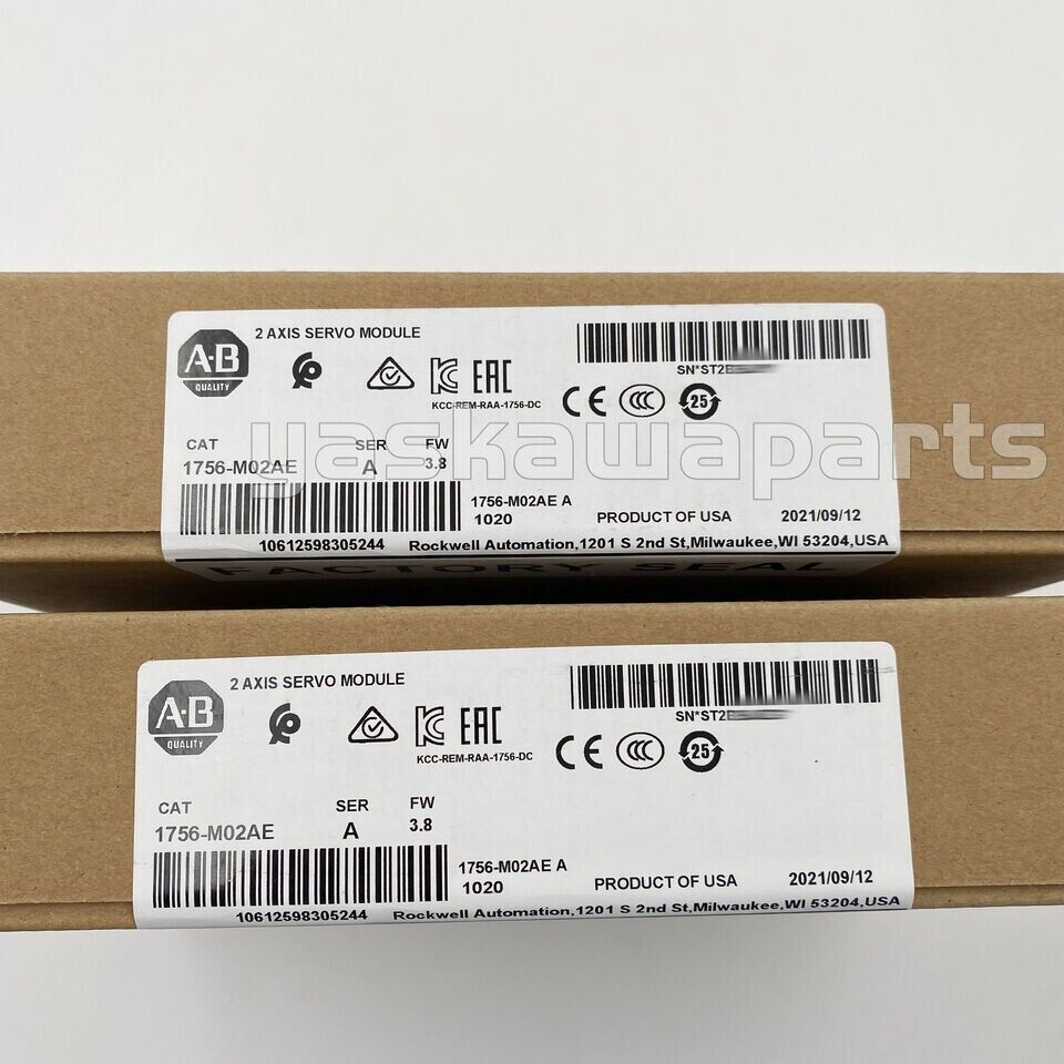 ControlLogix 2-Axis Analog Servo Module 1756M02AE New Sealed - CONTROLLOGIX