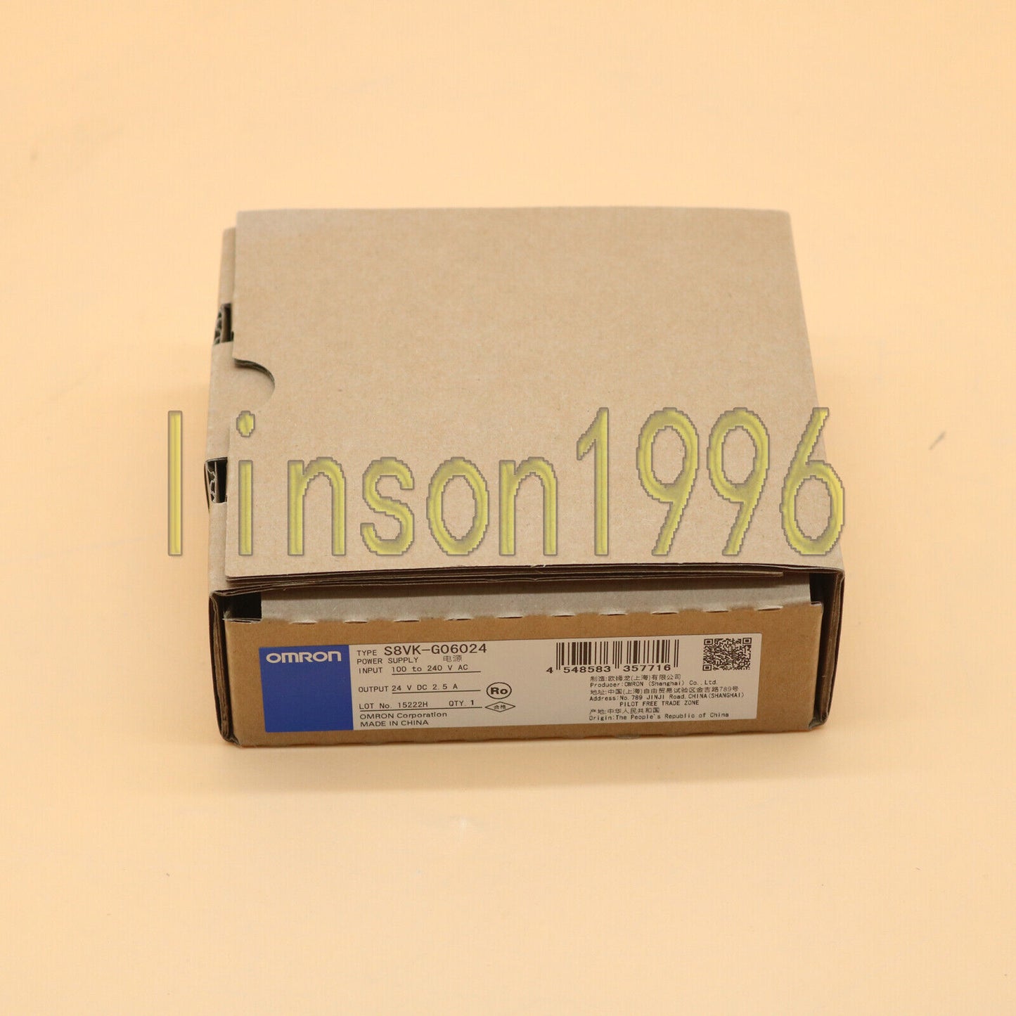 Omron S8VK-G06024 Switching Power Supply Fast Ship - OMRON