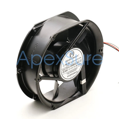 1pcs PELKO G1751L48BALB2-7 48V 0.17A 17251 Double Ball Cooling Fan