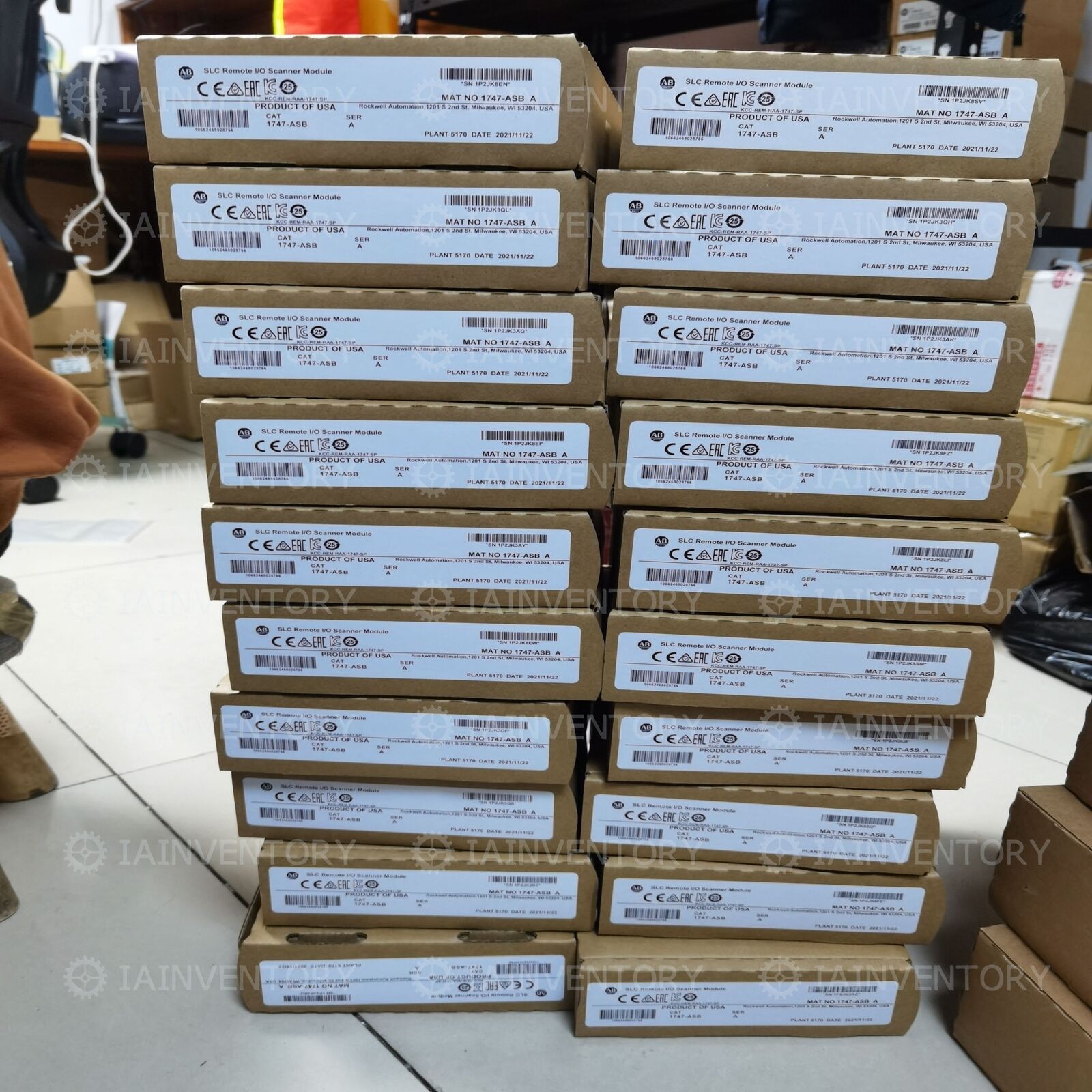 Allen Bradley 1747-ASB SER A SLC 500 Remote Control - ALLEN BRADLEY