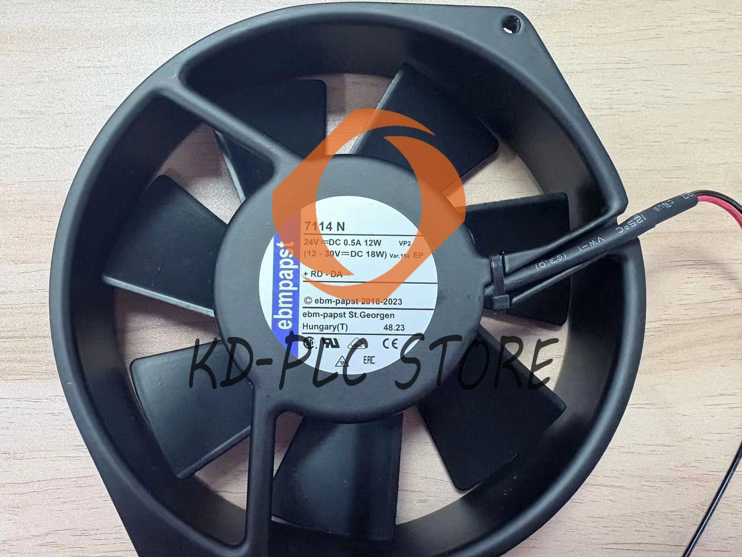 EBMPAPST 7114N DC FAN AXIAL BALL BEARING 24VDC 0.5A 12W 12-30V