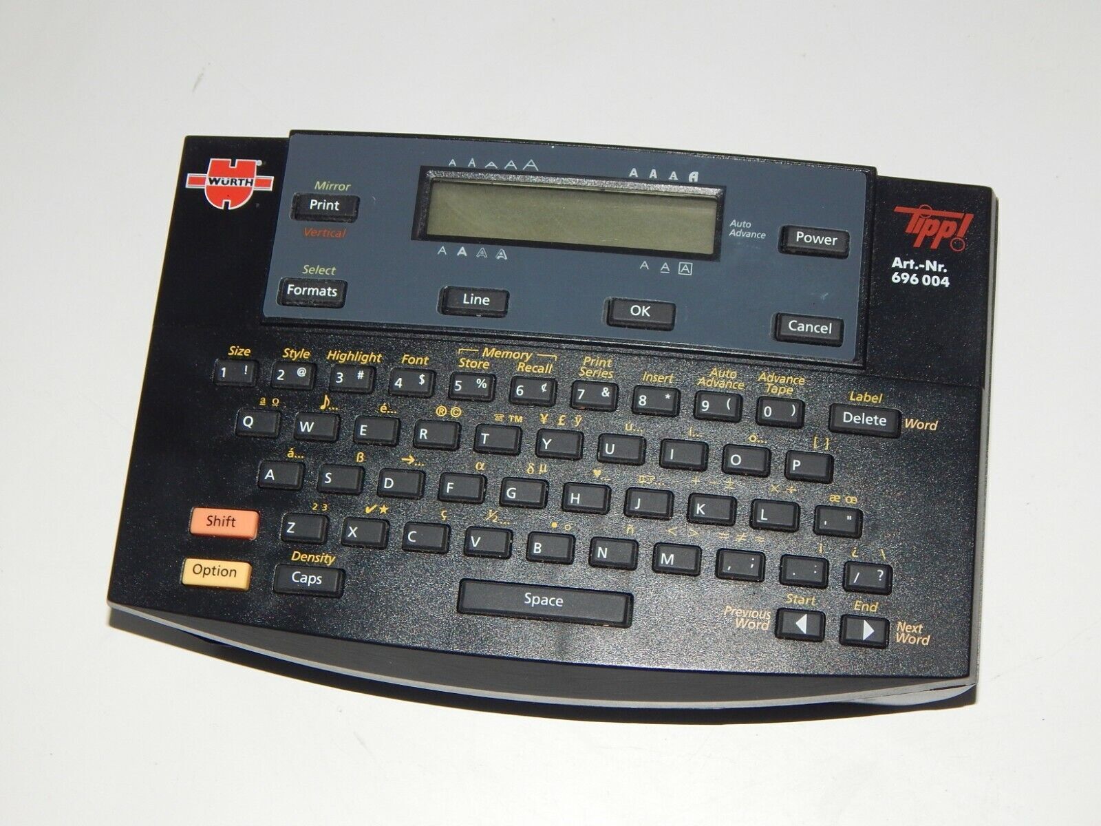 Used Würth ORSY 200 Labeling Device - WÜRTH