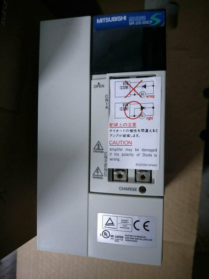 used Mitsubishi PLC Servo Drives MR-J2S-200CP - MITSUBISHI